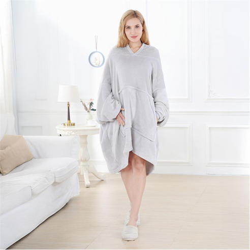 Emma Barclay - XXL Hooded Snuggle Blanket Adult Wearable Robe
