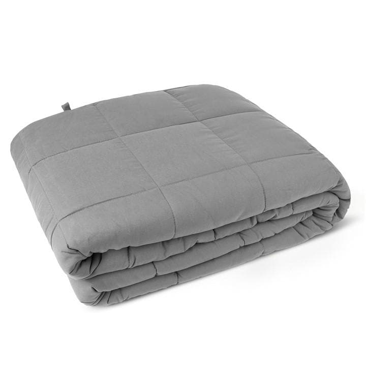 Emma Barclay  Grey Weighted Blanket Sensory Sleep Therapy in Size 152x203cm, Sports Direct