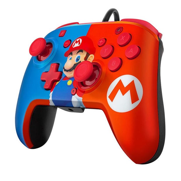 Nintendo Switch - PDP - Mario Switch Controller and Headset Bundle
