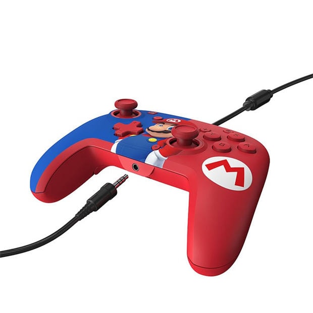 Nintendo Switch - PDP - Mario Switch Controller and Headset Bundle