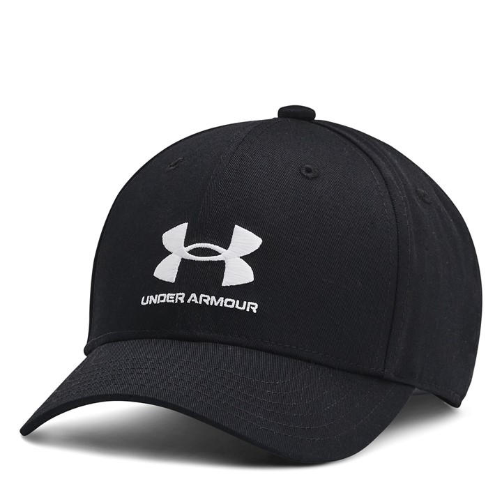 Under Armour Boys Black Ua Branded Adjustable Cap 'S in Size Junior, Sports Direct
