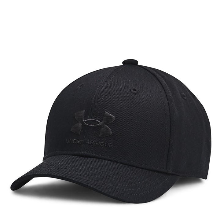 Under Armour Boys Black Ua Branded Adjustable Cap 'S in Size Junior, Sports Direct