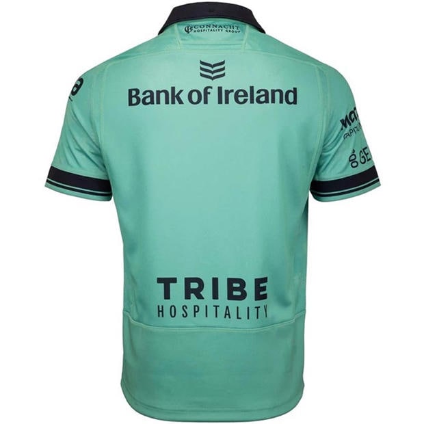 Teal/Blue - Macron - Connact Rugby Shirt 2024 2025 Mens