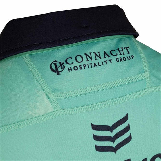 Teal/Blue - Macron - Connact Rugby Shirt 2024 2025 Mens