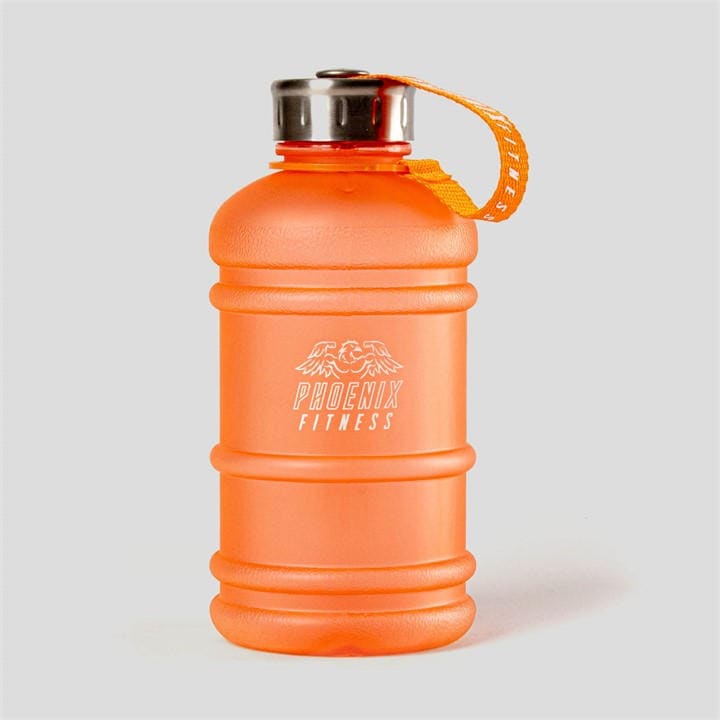 Phoenix Fitness  Orange Water Bottle – 2 Litre Or 1 Litre, Sports Direct