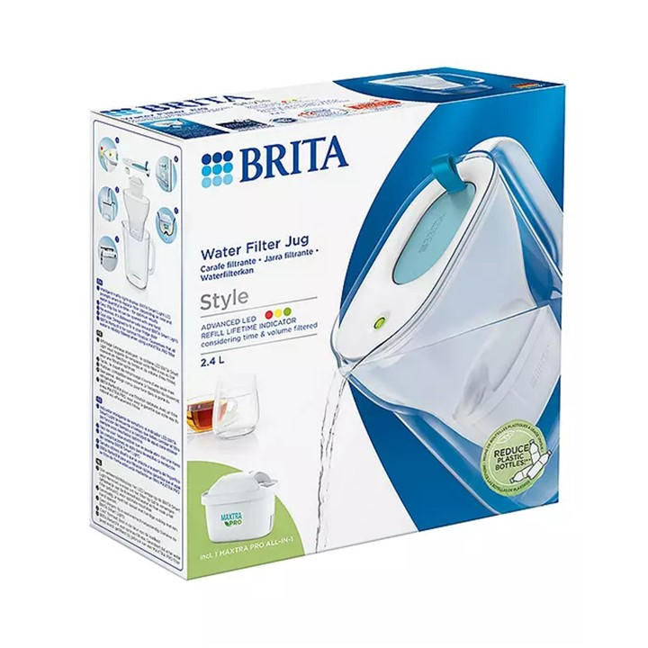 Brita  None Style Water Filter Jug Blue (2.4L), Sports Direct