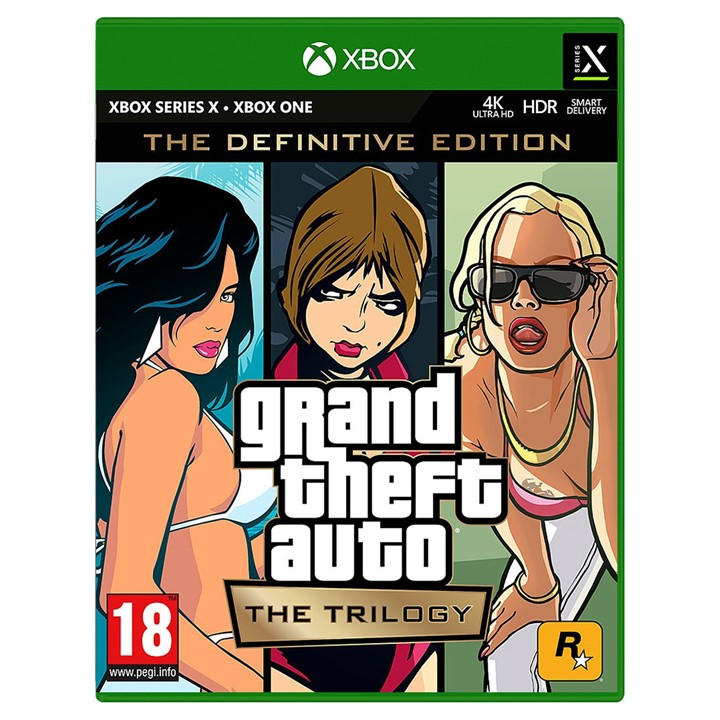 Rockstar Games   Grand Theft Auto: The Trilogy - Definitive Edition, Sports Direct