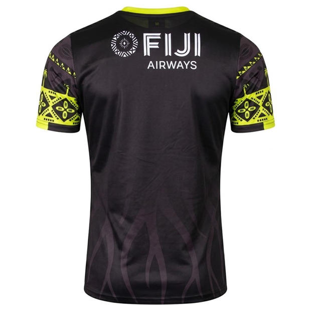 Black - Umbro - Mens Fiji Pre-Match Rugby Shirt 2026