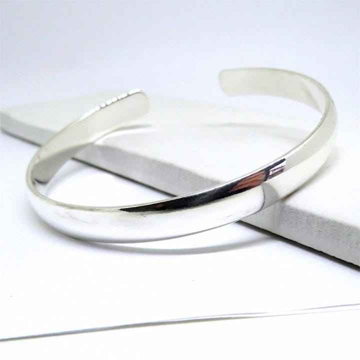 Aye Do Gifts Men's Silver Bangle 7091-Np, Sports Direct