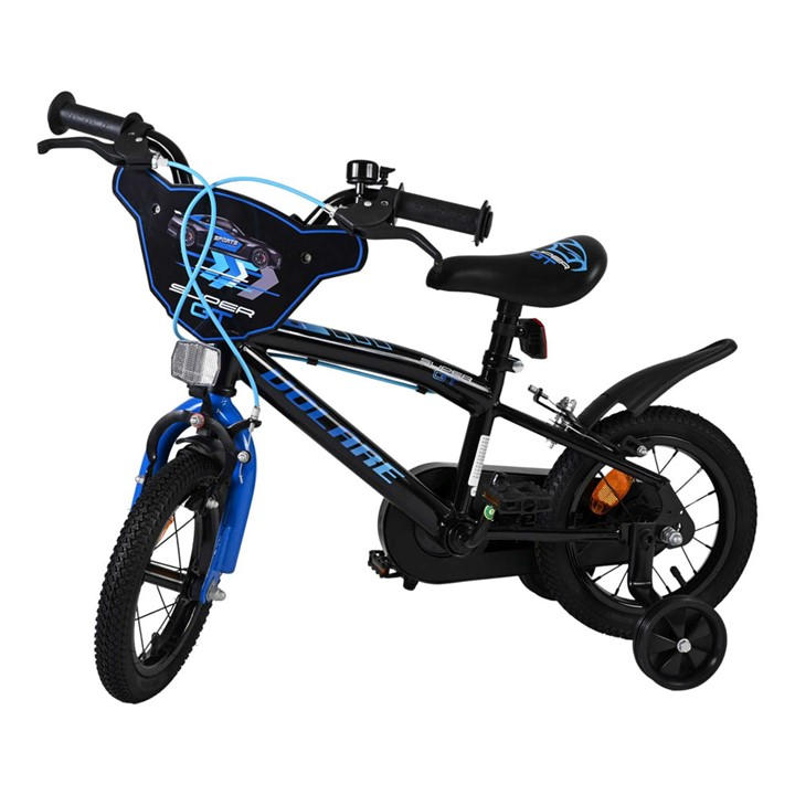 Volare  Kids Black Super Gt 12 Bike, Sports Direct