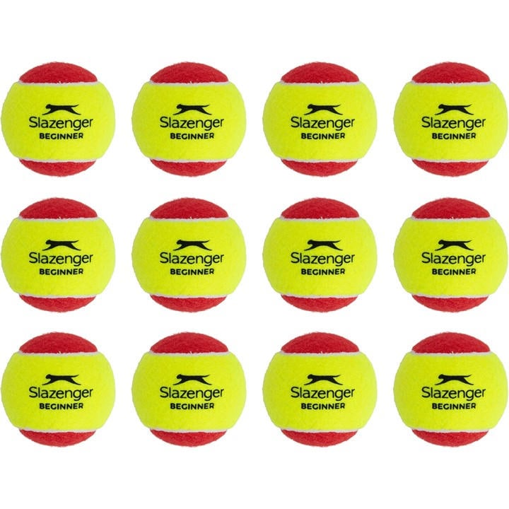 Slazenger   Beginner Red Tennis Balls (12 Balls), Sports Direct