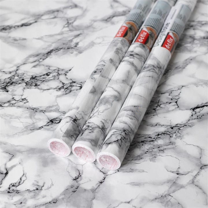 Germany    Dc Fix Marble Self Adhesive Vinyl Pack 3, Football by D C Fix in Size 67X2 PACK3, Sports Direct