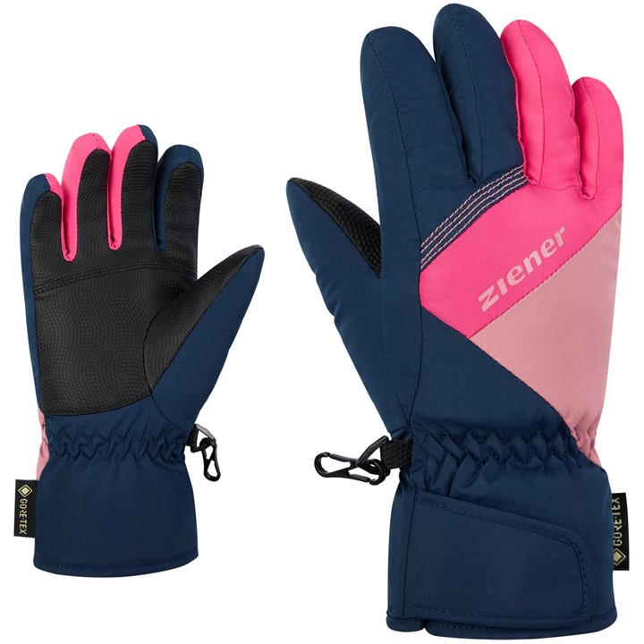 Ziener  Kids Pink Ski Gloves in Size XS Girls, Sports Direct