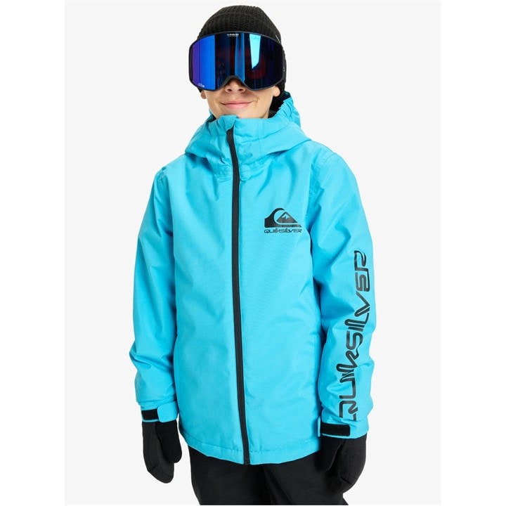 Quiksilver Boys Blue Quik Mission Jkt Jn71 in Size 7 - 8 Years, Sports Direct