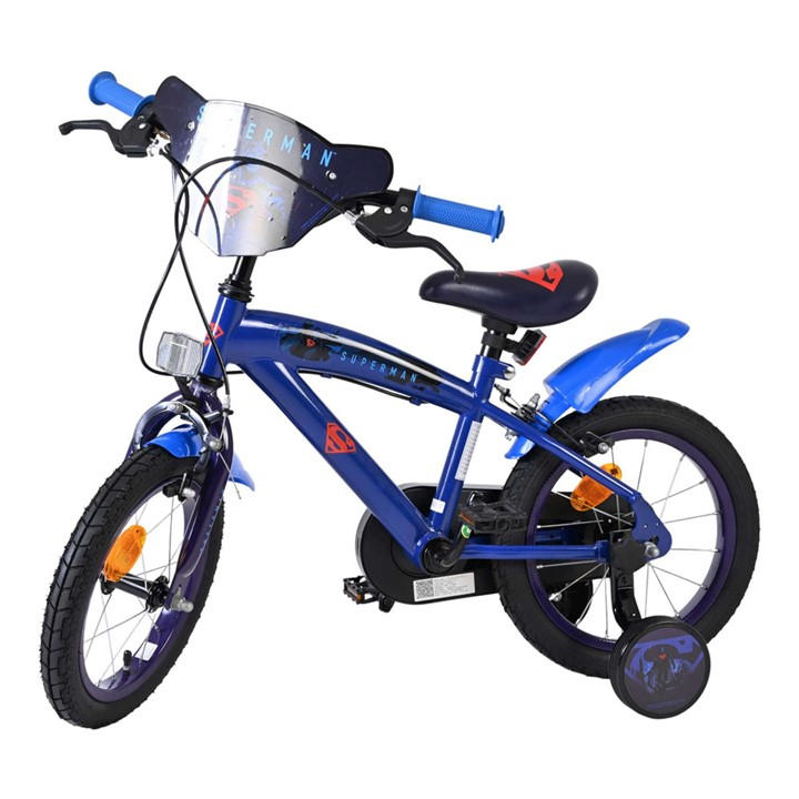 Superman  Kids Blue 14 Boys  Bike, Sports Direct