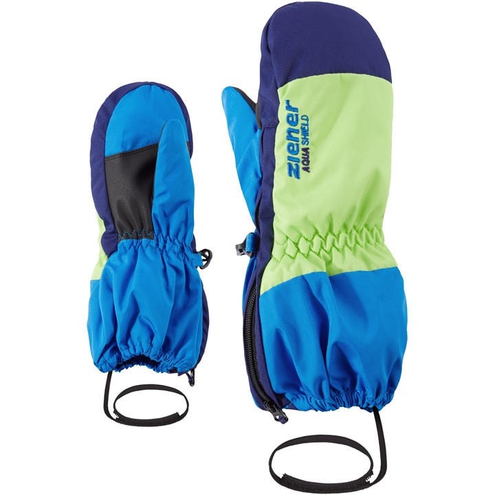 Ziener  Kids Blue Levi Mitt Ski Gloves in Size 5, Sports Direct