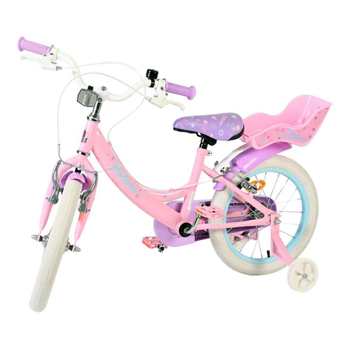 Volare  Kids Pink Olivia 16 Bike, Sports Direct