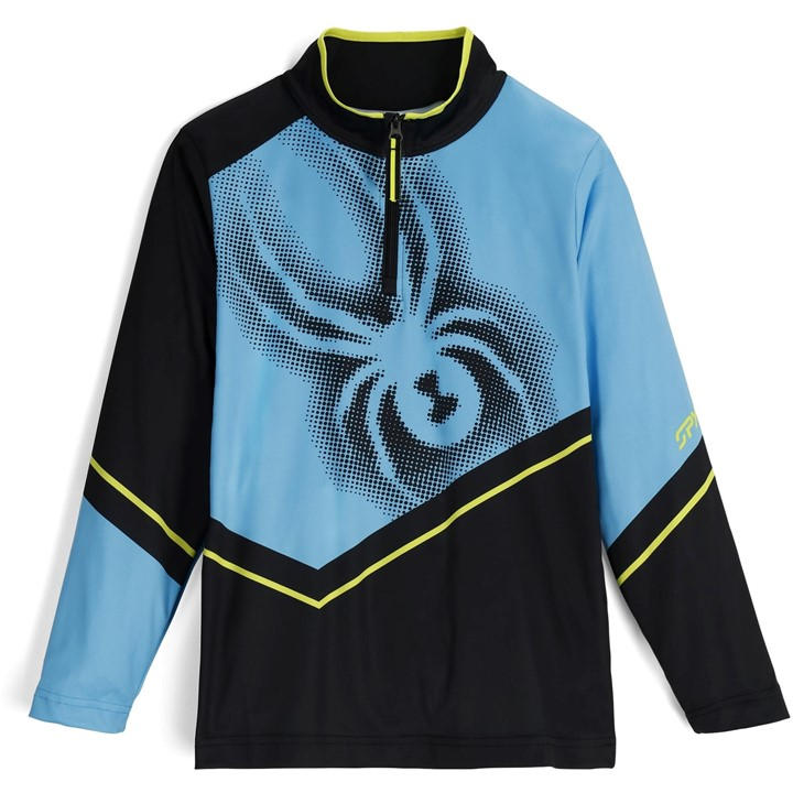 Spyder Boys Blue Kids' Ryder Fleece in Size 7 - 8 Years, Sports Direct