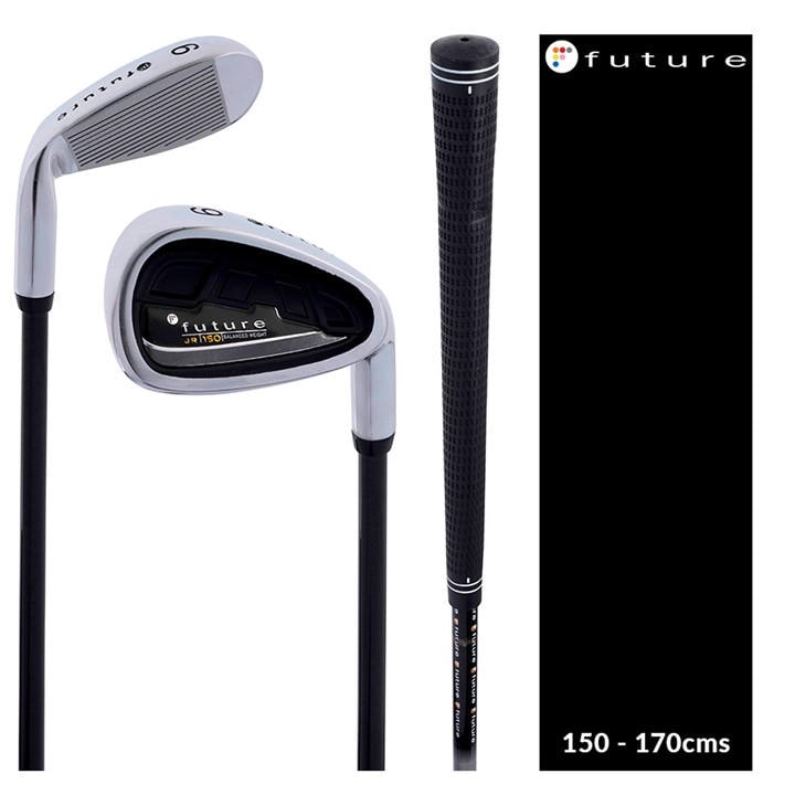 Future  Kids Black  #9 Iron in Size 150-170cm, Sports Direct