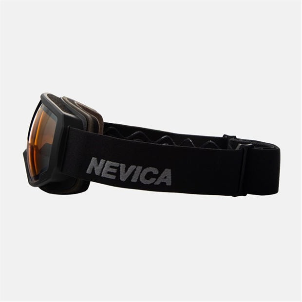 Черно - Nevica - Nevica Junior Meribel Ski Goggles: Over-Glasses Compatible Anti-Fog & UV Protection