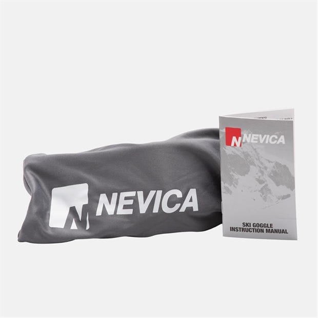 Черно - Nevica - Nevica Junior Meribel Ski Goggles: Over-Glasses Compatible Anti-Fog & UV Protection