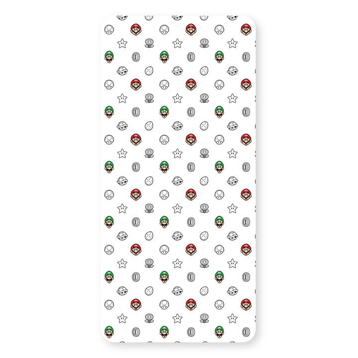 Nintendo  White Super Mario  Fitted Sheet in Size Single, Sports Direct