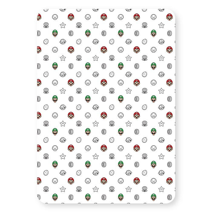 Nintendo  White Super Mario  Fitted Sheet in Size Double, Sports Direct