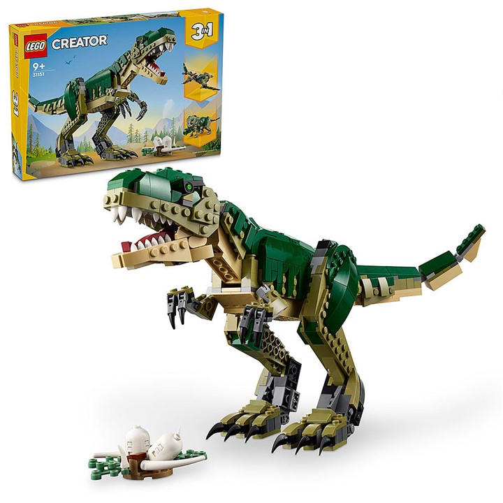 Lego  Black Creator 31151 T.rex, Sports Direct