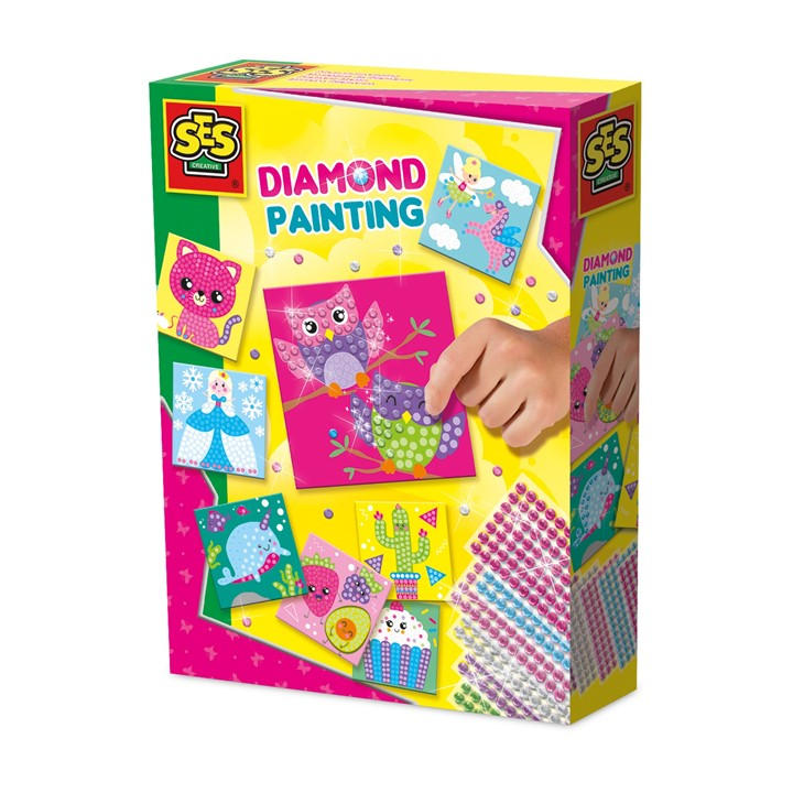 Ses Creative Unisex Kids Multi Diamond Painting