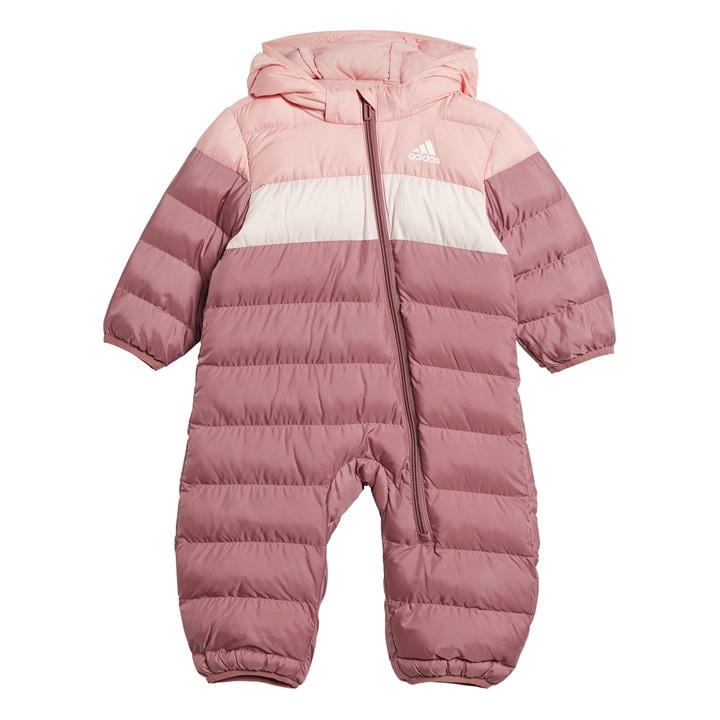Adidas  Kids Pink ' Snowsuits in Size 6 - 9 Months, Sports Direct
