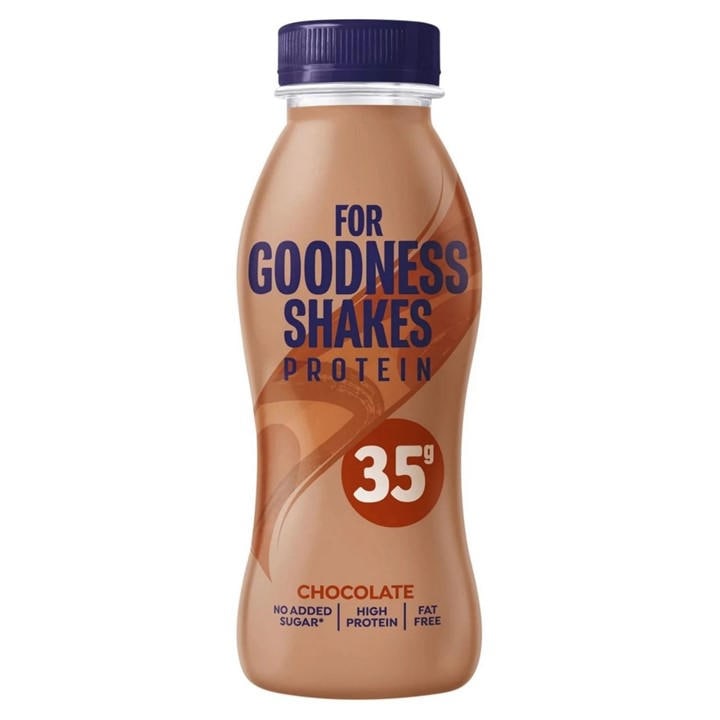 For Goodness Shakes  Brown Rtd - High Protein Shake in Size 8 Bottles, Sports Direct