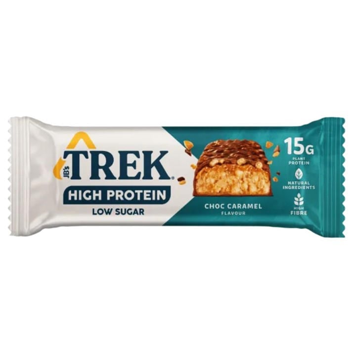 Trek  None High Protein Low Sugar (12 X 55G Bars) in Size Pack of 12, Sports Direct