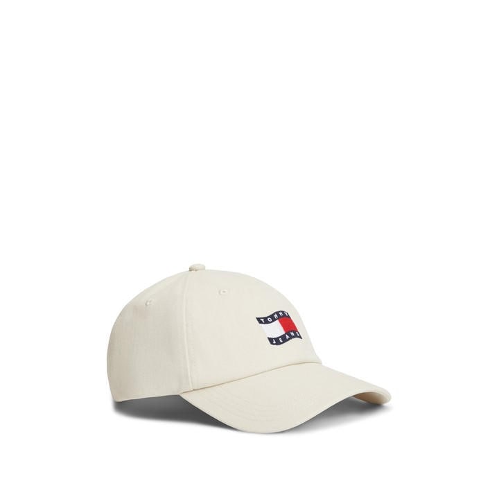 Tommy Jeans Women's Beige Baseball Cap in Size Ladies, Sports Direct