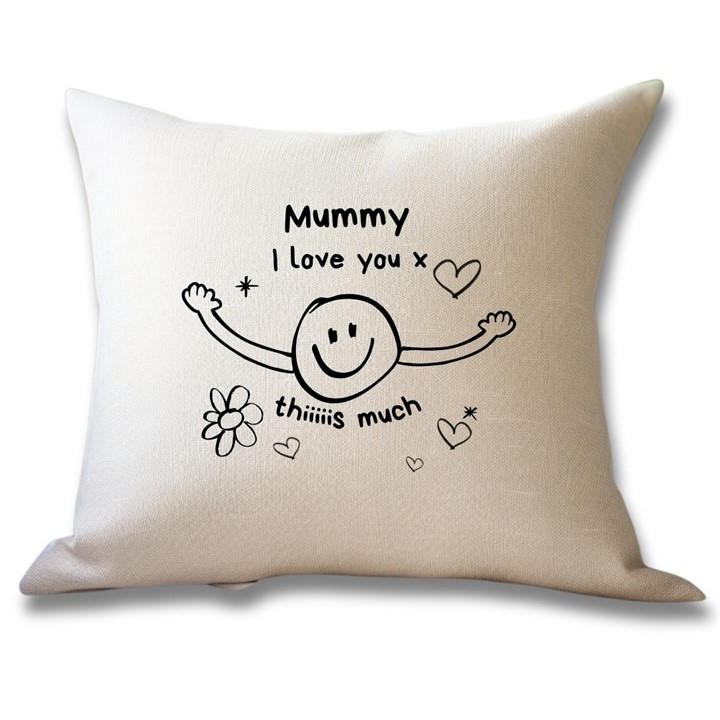 Scotland    I Love You This Much Cushion For Mummy - 7235, Football by Aye Do, Sports Direct