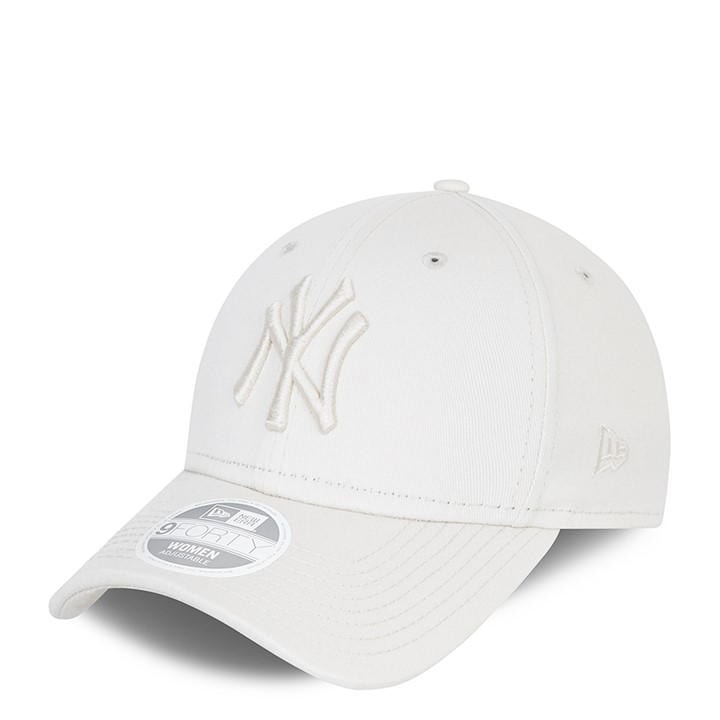 New Era Women's White 9Forty Adjustable Cap in Size S - M, Sports Direct