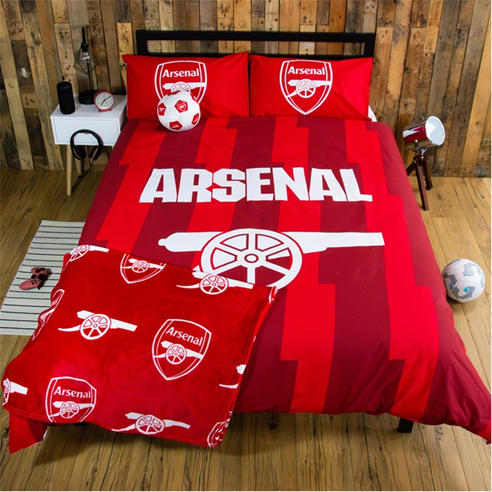 Arsenal FC - Arsenal Lightning Double Panel Duvet