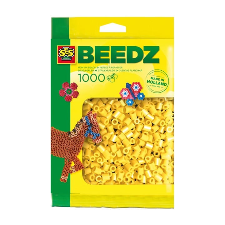 Ses Creative  Kids  Iron On Beads 1000 Yellow, Sports Direct