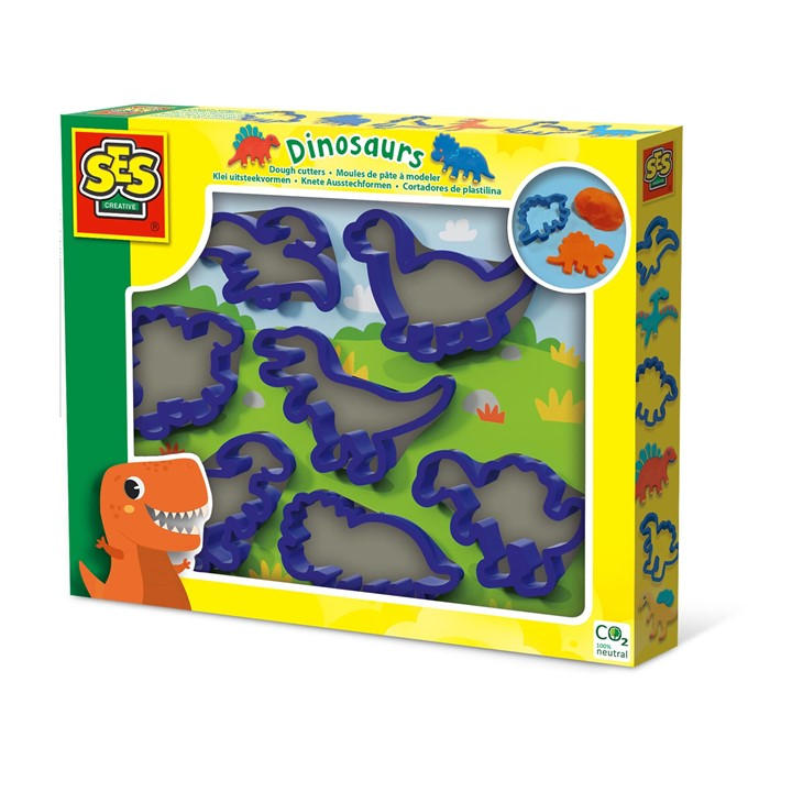 Ses Creative  Kids  Dough Cutters - Dinos, Sports Direct