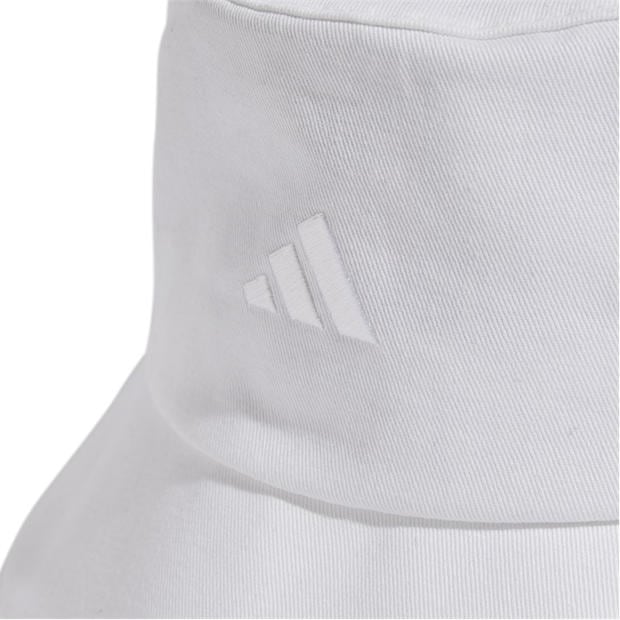 White/Black - adidas - 3 Stripes Bucket Hat