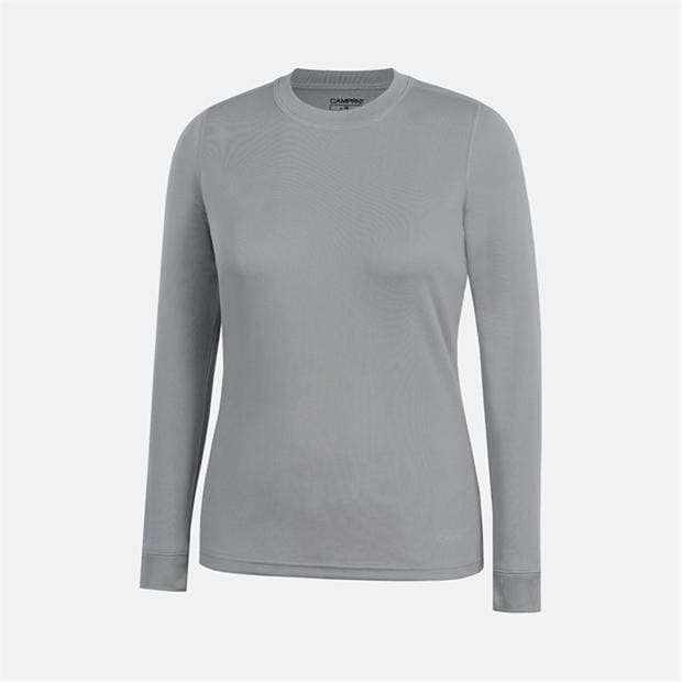 Grey - Campri - Thermal Baselayer Top Womens