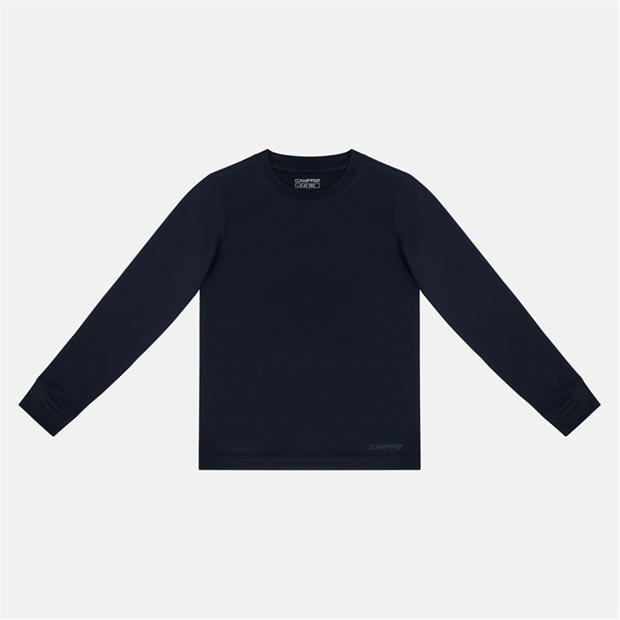 Navy - Campri - Thermal Baselayer Top Junior