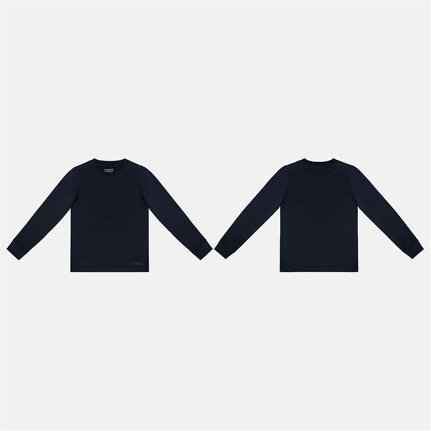 Navy - Campri - Thermal Baselayer Top Junior