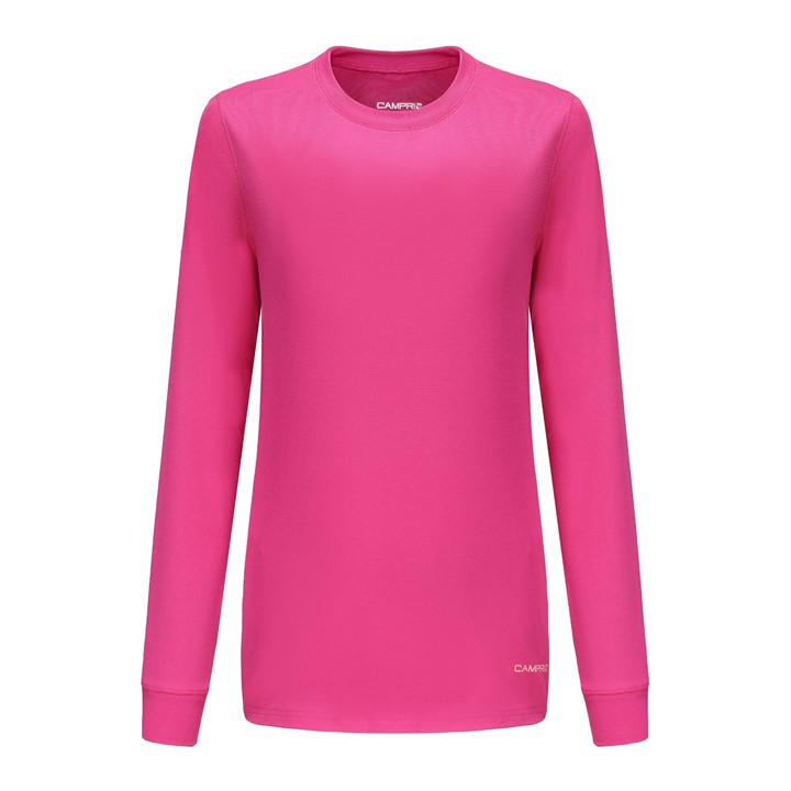 Campri  Kids Pink Thermal Baselayer Top  in Size 9 - 10 Years, Sports Direct