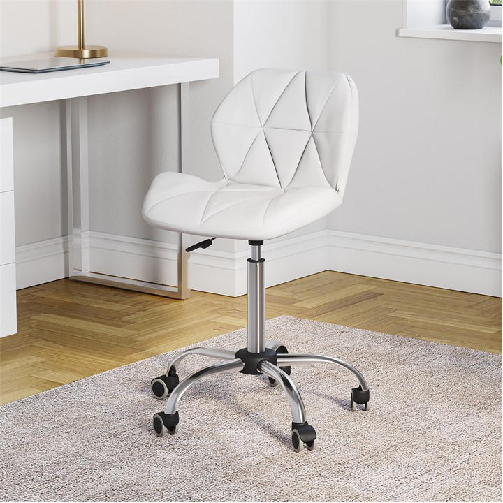 Lassic  White Vida Designs Geo Office Chair Ukfr, Sports Direct