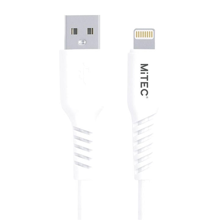 Mitec  White Usb-A To Lightning Mfi Cable 2M, Sports Direct