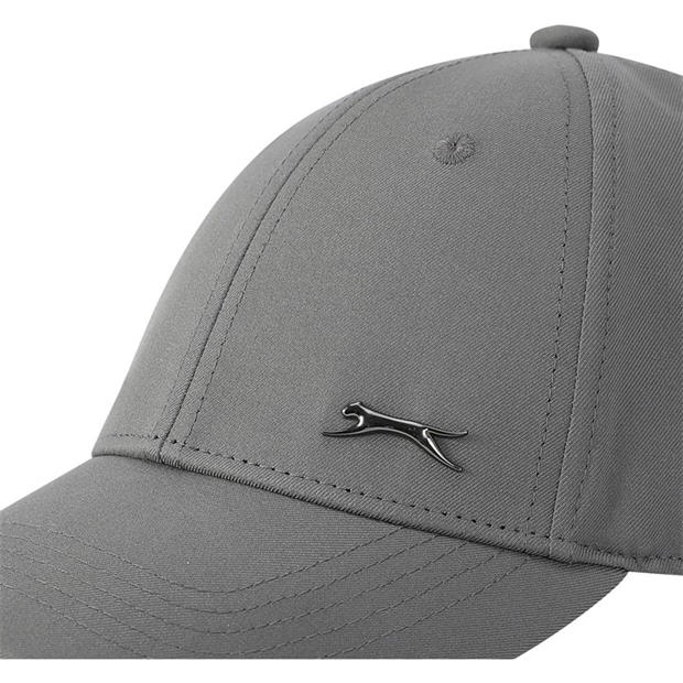 Grey - Slazenger - Metallic Badge Baseball Cap  Juniors