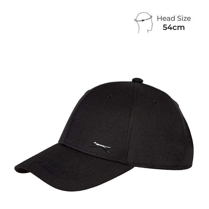 Slazenger  Kids Black Metallic Badge Baseball Cap  in Size Junior, Sports Direct