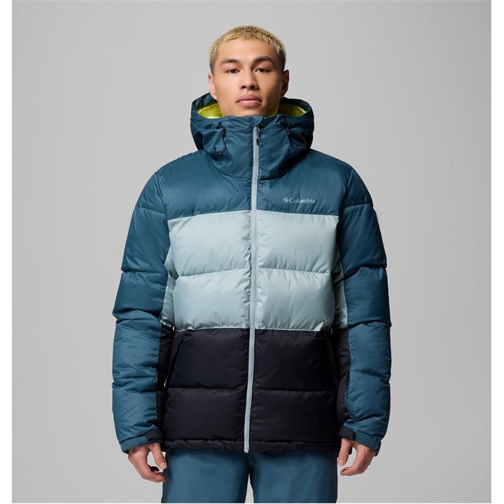 Columbia Men's Blue Slope Style Omni-Heat Thermal Reflective Recycled Insulation Ski Jacket in Size XL, Sports Direct