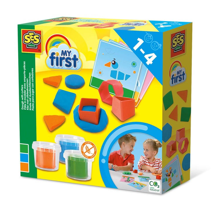 Ses Creative Unisex Kids Multi My First - Dough With Cutters