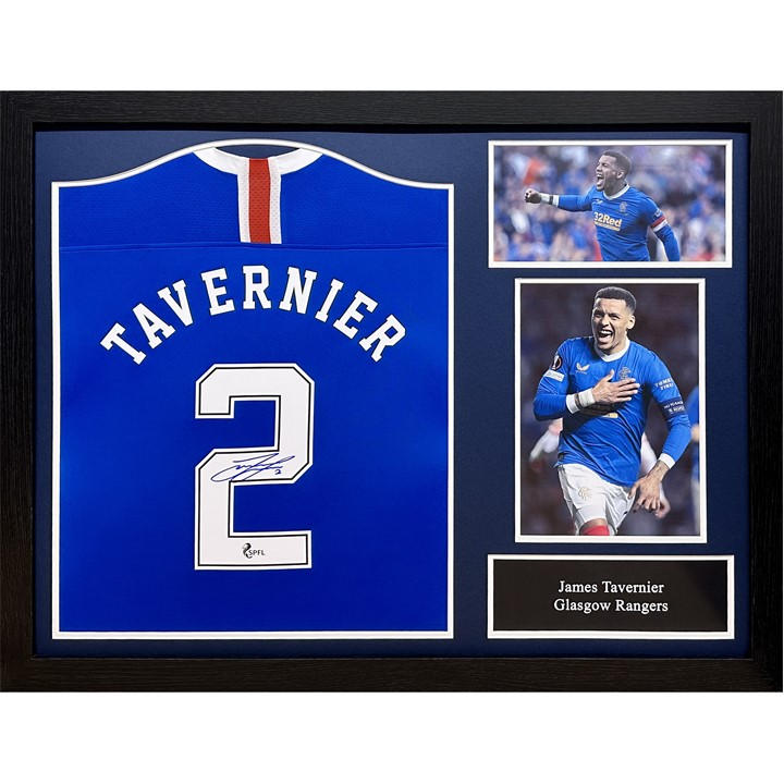 Glasgow Rangers    James Tavernier Signed & Framed  Sh, Football by AllStarSignings Ltd, Sports Direct